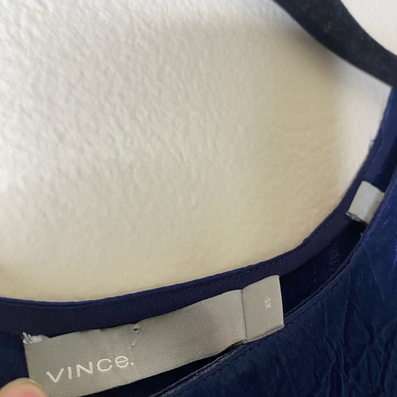 Vince silk bias slip‎ dress crushed pure asymmetric sleeveless luxury designer - Picture 4 of 7